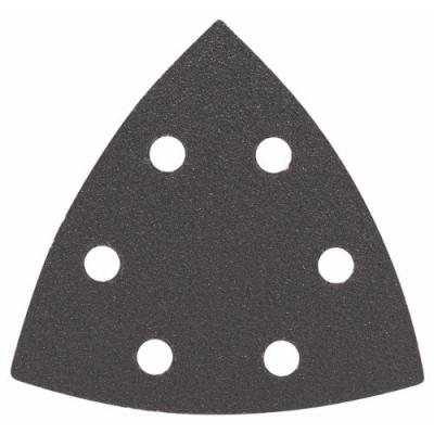 BOSCH  2608605193 Lot De 5 Feuilles Abrasives Pour Ponceuse Delta, Grain 100