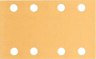 BOSCH  2608607235 Lot De 10 Feuilles Abrasives 80 X 133 Mm Grain 320 Fixation Velcro