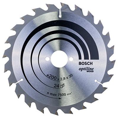 BOSCH  - 2608640618 Lame de scie circulaire Optiline Wood