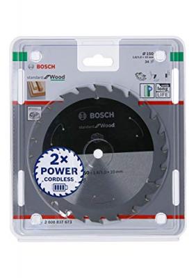 BOSCH  Standard 150x10x24d Cl Wood Circular Disc Argent&eacute;