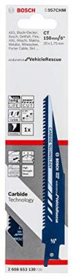 BOSCH  - Lame scie sabre &reg; S957CHM Carbide pr metaux precieux Long. 150mm, emb. : 1 piece