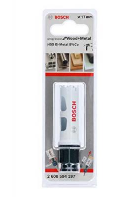 BOSCH Scie tr&eacute;pan DiM Bois Metal PC 17 mm  - 3165140949668 Marron