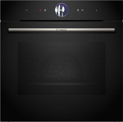 BOSCH Four encastrable pyrolyse HRG7764B1 S&eacute;rie 8 fonction vapeur 71 litres