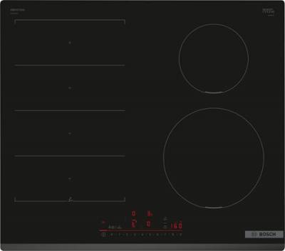 BOSCH Table &agrave; induction S&eacute;rie 6, 60 cm, Noir, sans cadre  PIX631HC1H