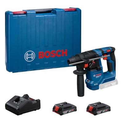BOSCH PROFESSIONAL  Marteau De D&eacute;molition Gbh 18v-18 + 2 Bat 2.0ah 