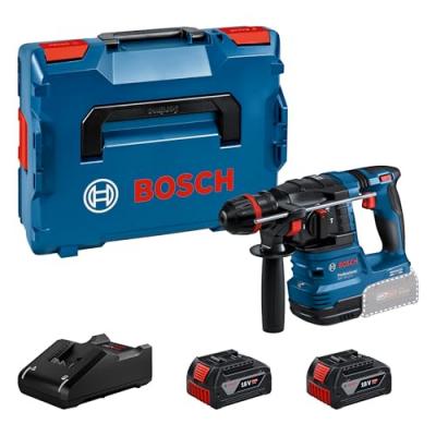 BOSCH PROFESSIONAL  Perceuse &agrave; Percussion Gbh 18v-22 X + 2 Bat 4.0ah + L-boxx