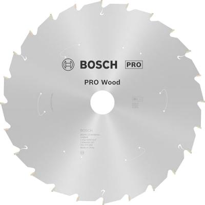 BOSCH  Lame de scie circulaire Standard for Wood pour scies sans fil 254x2.2/1.6x30, T24 - 2608837733