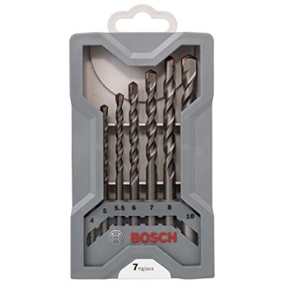 BOSCH  2 607 017 083 Set de forets spiral&eacute;s pour b&eacute;ton