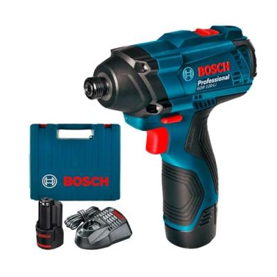 BOSCH  Professional  Visseuse &agrave; Chocs GDR 120-Li (2x1, 5Ah; Case)/ 06019F0001