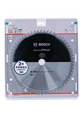 BOSCH Lame de scie circulaire standard pour bois, 305x2.2 / 1.6x30, 60 dents - 