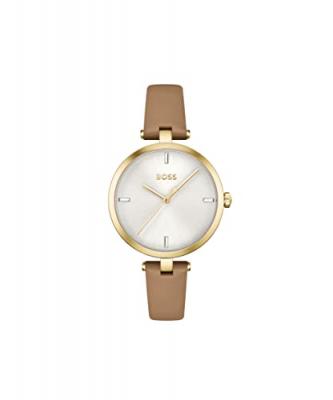 BOSS Montre Majesty Argent&eacute; 1502652 Jaune 