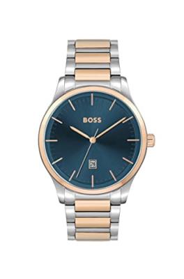 BOSS Montre Homme  REASON 1513978 - Bracelet Acier Acier