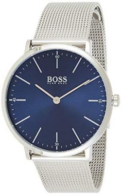 HUGO BOSS Montre Homme  Horizon 1513541 Bracelet en maille milanaise