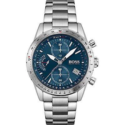 HUGO BOSS  Montre Argent Chronographe Hommes Pilot Edition 1513850