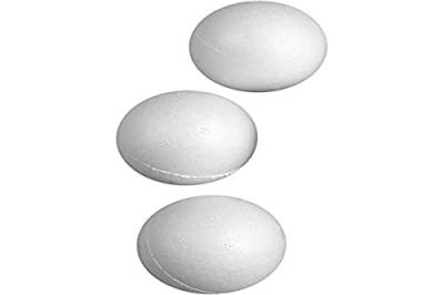 CC Hobby Boules en polystyr&egrave;ne, d: 5 cm, blanc, polystyr&egrave;ne, 50pi&egrave;ces