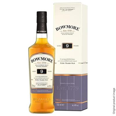 BOWMORE Whisky Single Malt  9 ans - Ecosse, 40% vol. - 70 cl