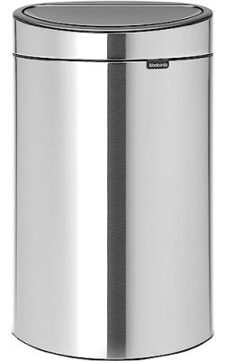 BRABANTIA  Poubelle Touch Bin 10 + 23 L Inox mat
