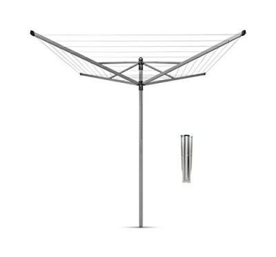BRABANTIA S&eacute;choir &agrave; Linge Rotatif Lift-o-Matic 4 Bras  (40m)