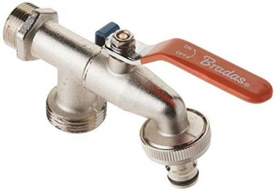 BRADAS Double sortie duo 3/4"" x 1"" x 1"" BSP correspond