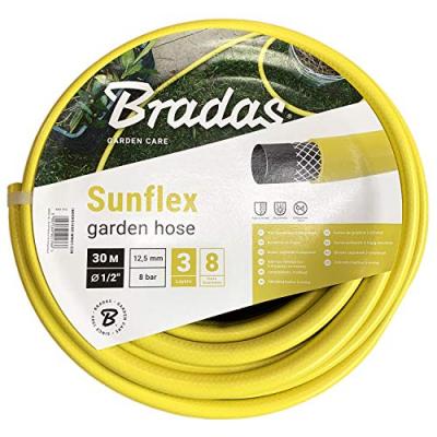 BRADAS  WMS1/230 Tuyau d'arrosage Jaune 30 m 1/2"" 40 x 40 x 14 cm