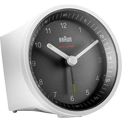 BRAUN  Bc 07 Wb-dcf Alarm Clock Blanc