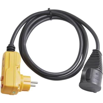 BRENNENSTUHL  1160370 FI Cordon prolongateur IP44, Noir/jaune