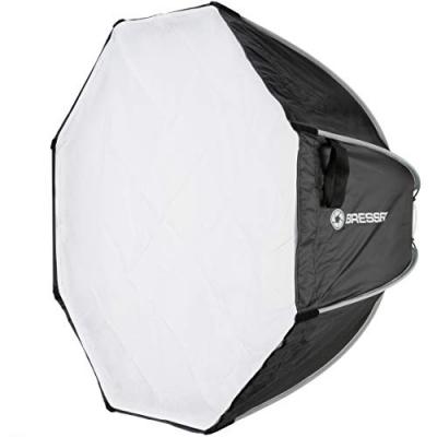 BRESSER Octabox Super Quick 65 cm &agrave; Montage rapide avec Raccord Elinchrom