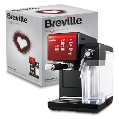 BREVILLE Expresso  Prima Latte II VCF109X01 1450 W Rouge 