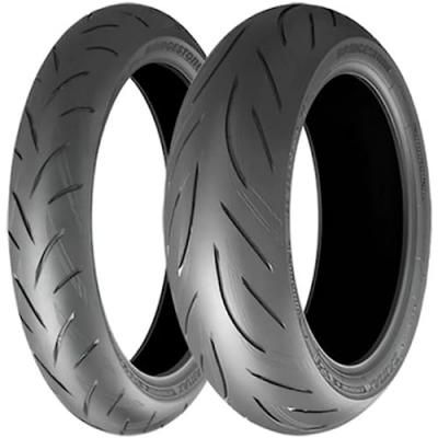 BRIDGESTONE  S21 Tl 58w Sport Front Tire Argent&eacute; 120 / 70 / R17