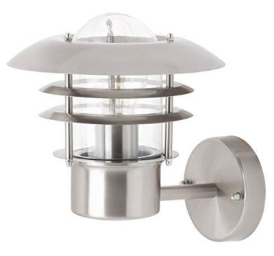BRILLIANT  Applique Terrence acier 1x60W