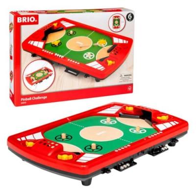 BRIO Jeu de soci&eacute;t&eacute; Pinball Challenge  Flipper 