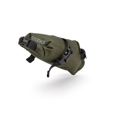 BROOKS ENGLAND  Scape Sac de Selle Unisexe Vert Boue Taille Unique