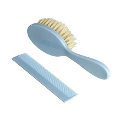 DBB REMOND  - Brosse et Peigne soie naturelle, coloris au choix, - 0m+ 