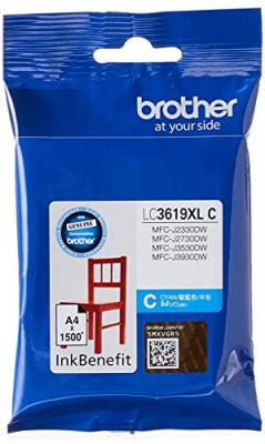 BROTHER  Ink Lc3619xlc Ink Cartridge Bleu