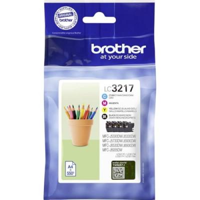 BROTHER   lc3217 value pack - noir/couleur noir