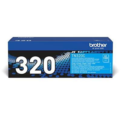 Brother TN320 Toner original - Cyan