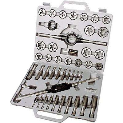 BRUDER MANNESMANN Br&uuml;der Mannesmann M53245 Coffret de tarauds et fili&egrave;res 45 pi&egrave;ces