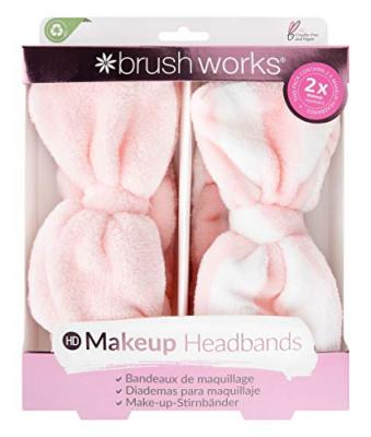 BRUSHWORKS  - Bandeau de maquillage Accessoire soin 2 un