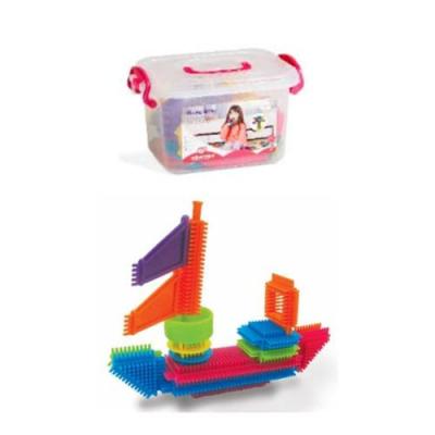  BSM Edushape- B&eacute;b&eacute; Brix 18 Mois-Blocs de Construction Color&eacute;s Jeu Premier Age, Ed 997036
