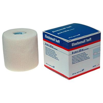HELIOCARE BSN Medical Elastomull Haft Bande de Fixation Blanc 20 m x 8 cm