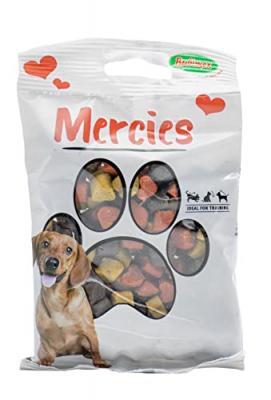 BUBIMEX  - Friandises Mercies Mini C&oelig;ur pour Chiens - 100g