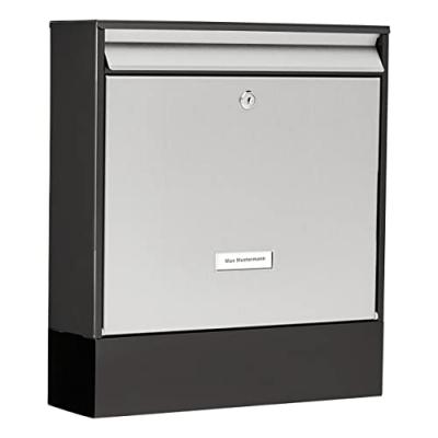 BURG WACHTER BURG-W&Auml;CHTER Bo&icirc;te aux lettres Oxford-Set 68770 B+S Inox Argent&eacute;