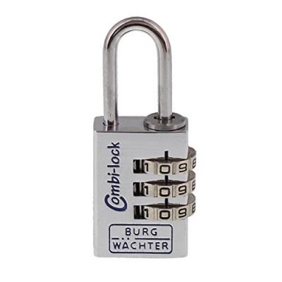BURG WACHTER Cadenas &agrave; combinaison Combi Lock 90 Chromo B.20mm Alu.3
