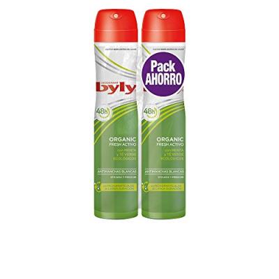 BYLY Spray d&eacute;odorant Organic Extra Fresh  (2 uds)