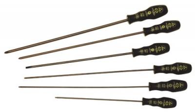 C.K  T4797ESD Jeu de 6 tournevis fente/PH/Torx ESD