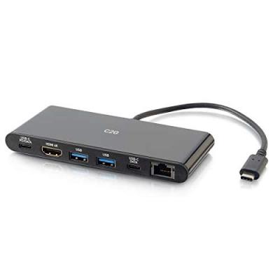 C2G  Station d'accueil USB-C avec 4K HDMI, Ethernet, USB et alimentation &eacute;lectrique - Neuf