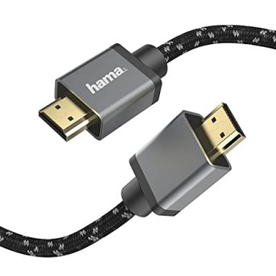 HAMA Cable HDMI ultra haute vitesse, male - male, 8K, m&eacute;tal, 2,0 m