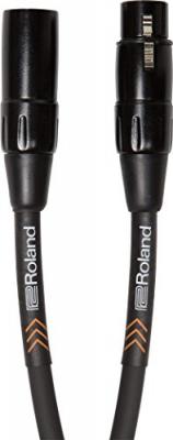 ROLAND C&acirc;ble micro sym&eacute;trique gamme Black , 1 m - RMC-B3 noir