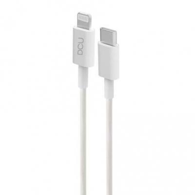 DCU TECNOLOGIC  Connection Type C- Lightning Pvc 1m Blanc