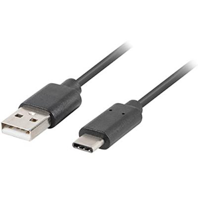LANBERG C&acirc;ble USB  2.0 Homme/USB C Homme Charge Rapide 3.0 1.8m Noir